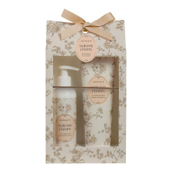 Box Latte corpo + gel doccia Mathilde M, fragranza Sublime Jasmin