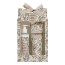 Box Latte corpo + gel doccia Mathilde M, fragranza Voile de Lin