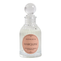 Diffusore Mathilde M Les intemporels, 90 ml, diffonde la fragranza con i bastoncini, profumo Marquise