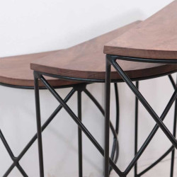 Tavolino Grande base legno Innovaliving