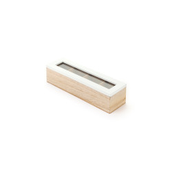 Scatola 4 posti legno Nuvole di stoffa