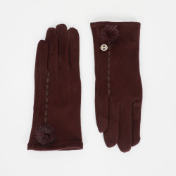 Guanti burgundy di Mimi Mua