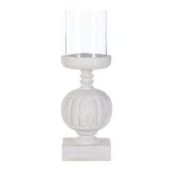 Porta candela Blanc Mariclò, h30 cm