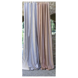 Tenda Blanc Mariclò 150x290 cm, perla, Satin