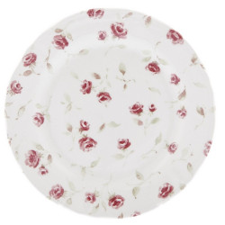 Piatto frutta serie Floret Blanc Mariclò