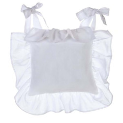 Copricuscino sedia Blanc MariClo' Infinity, Bianco