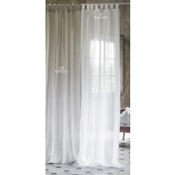 Tenda Blanc Mariclò con passanti bianco