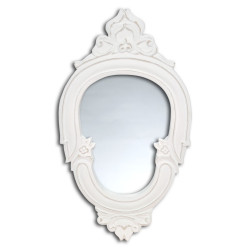 Specchio ovale Blanc Mariclò