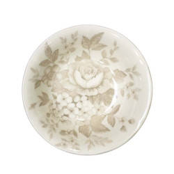 Servizio macedonia x6, serie splendor beige, Blanc Mariclò