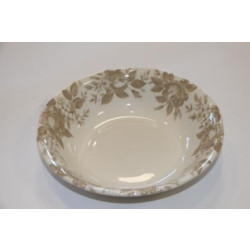 Insalatiera, serie splendor beige, Blanc Mariclo