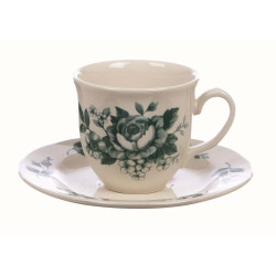 Servizo the x6, serie splendor verde, Blanc Mariclo