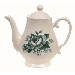Teiera serie Floret verde Blanc Mariclò