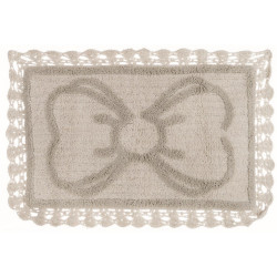 Tappeto bagno Blanc Mariclò, grigio 40x60 cm