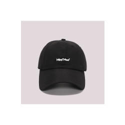 Cappello con visiera colore nero, Mimi Muà