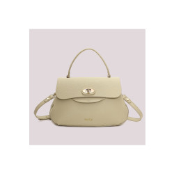 Borsa a mano con patta, Mimimuà, verde