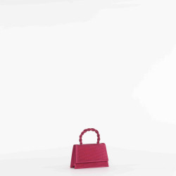Borsa mano strass ciclamino Mimi Muà
