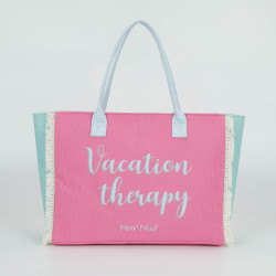 Borsa shopper Grande fuxia