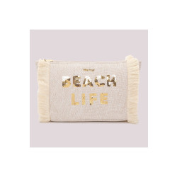Portaoggetti "Beach life", beige melange glitter, Mimi Muà
