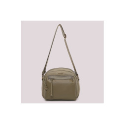 Borsa a tracolla in nylon, Mimimuà, verde militare