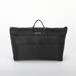 Portaoggetti in nylon, color nero di Mimi Mua