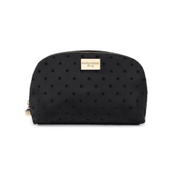 Beauty case doppia zip Nero Camila