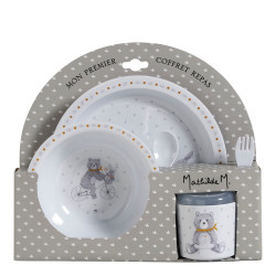 Kit pappa bambini, fantasia orsetto, Mathilde M
