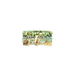 Bracciale multilinee elastico