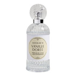 Spray profumo per tessuti 75 ml, Mathilde m, profumazione Vaniglia Dorè