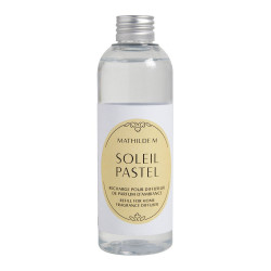 Ricarica Mathilde M per diffusore, 200ml, profumo Soleil Pastel