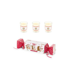 Set da 3 candele profumate, di Nuvole di stoffa