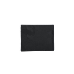 Portafoglio Medio uomo Nero trama militare 7x8