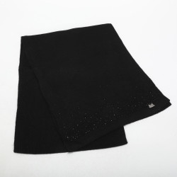 Sciarpa strass nero