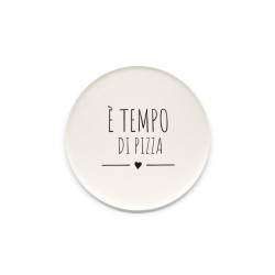 Piatto pizza è tempo di pizza